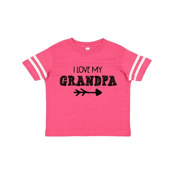 Inktastic I Love My Grandpa with Arrow Boys or Girls Toddler T-Shirt
