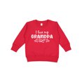 thumbnail image 1 of Inktastic I Love My Grandpa with Hearts Toddler Sweatshirt, 1 of 4
