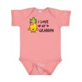 thumbnail image 1 of Inktastic I Love My Grandpa with Pineapple Girls Baby Bodysuit, 1 of 5