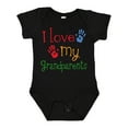 thumbnail image 1 of Inktastic I Love My Grandparents Boys or Girls Baby Bodysuit, 1 of 5