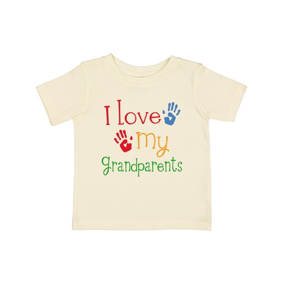 Inktastic I Love My Grandparents Boys or Girls Baby T-Shirt