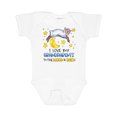 thumbnail image 1 of Inktastic I Love My Grandparents to the Moon and Back Cute Sheep Boys or Girls Baby Bodysuit, 1 of 5