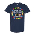 thumbnail image 1 of Inktastic I Love My Grandson Autism Awareness T-Shirt, 1 of 5