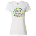 thumbnail image 1 of Inktastic I Love My Grandson Autism Awareness Women's T-Shirt, 1 of 5