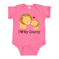 thumbnail image 1 of Inktastic I Love My Granny Boys or Girls Baby Bodysuit, 1 of 5