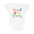 thumbnail image 1 of Inktastic I Love My Granny Boys or Girls Baby Bodysuit, 1 of 5