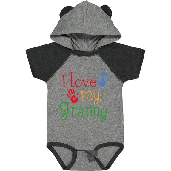 Inktastic I Love My Granny Boys or Girls Baby Bodysuit