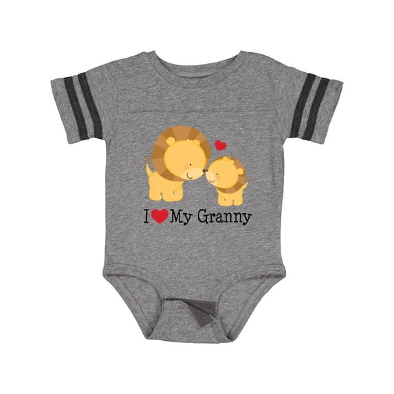 Inktastic I Love My Granny Boys or Girls Baby Bodysuit