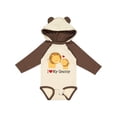 thumbnail image 1 of Inktastic I Love My Granny Boys or Girls Long Sleeve Baby Bodysuit, 1 of 5