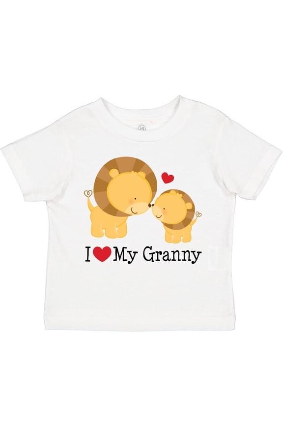 I Love My Granny Boys or Girls Toddler T-Shirt