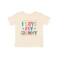 thumbnail image 1 of Inktastic I Love My Granny Cute Granddaughter Girls Baby T-Shirt, 1 of 5
