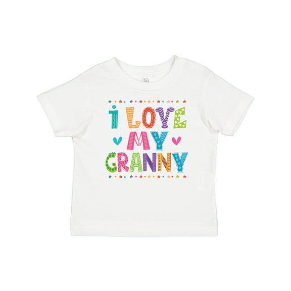 Inktastic I Love My Granny Cute Granddaughter Girls Baby T-Shirt