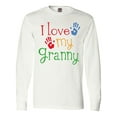 thumbnail image 1 of Inktastic I Love My Granny Long Sleeve T-Shirt, 1 of 5