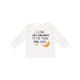 thumbnail image 1 of Inktastic I Love My Granny To The Moon and Back Boys or Girls Long Sleeve Toddler T-Shirt, 1 of 5