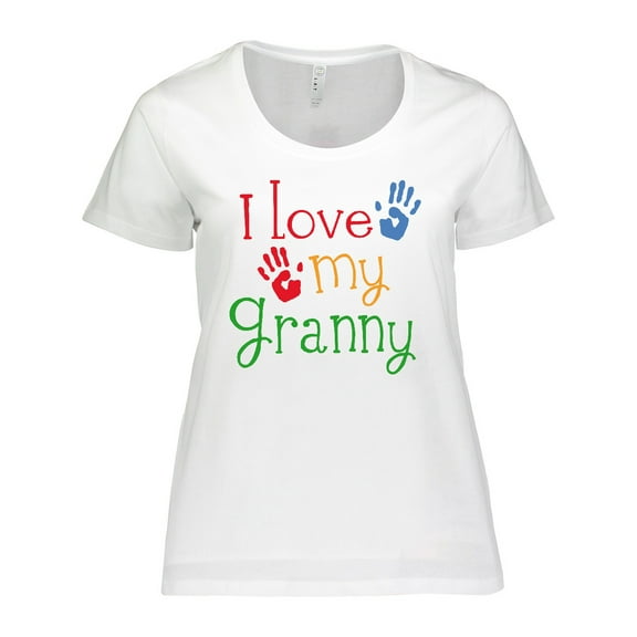 Inktastic I Love My Granny Women's Plus Size T-Shirt