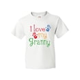 thumbnail image 1 of Inktastic I Love My Granny Youth T-Shirt, 1 of 5