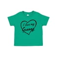thumbnail image 1 of Inktastic I Love My Granny in Black Chalk Heart Boys or Girls Baby T-Shirt, 1 of 5
