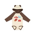 thumbnail image 1 of Inktastic I Love My Granny to the Moon and Back Boys or Girls Long Sleeve Baby Bodysuit, 1 of 5