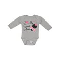 thumbnail image 1 of Inktastic I Love My Great Aunt Girls Long Sleeve Baby Bodysuit, 1 of 5
