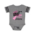 thumbnail image 1 of Inktastic I Love My Great Aunt-breast Cancer Awareness Boys or Girls Baby Bodysuit, 1 of 4