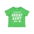 thumbnail image 1 of Inktastic I Love My Great Aunt with Arrow Boys or Girls Toddler T-Shirt, 1 of 5