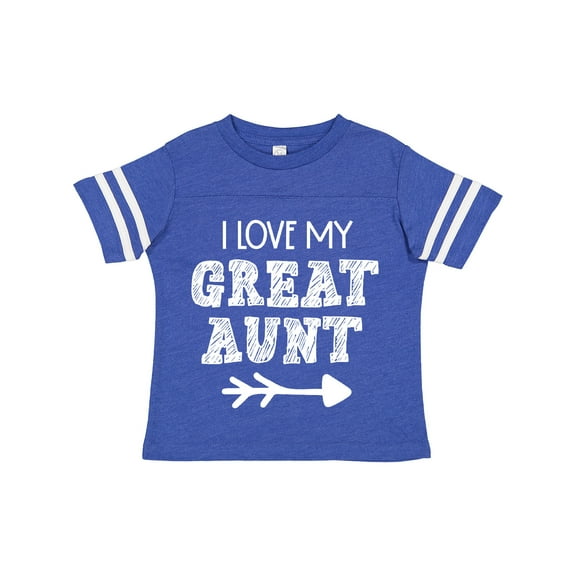 Inktastic I Love My Great Aunt with Arrow Boys or Girls Toddler T-Shirt