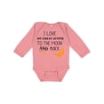 thumbnail image 1 of Inktastic I Love My Great Auntie To The Moon and Back Boys or Girls Long Sleeve Baby Bodysuit, 1 of 5