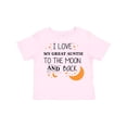 thumbnail image 1 of Inktastic I Love My Great Auntie To The Moon and Back Boys or Girls Toddler T-Shirt, 1 of 5