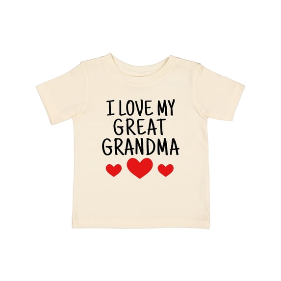 Inktastic I Love My Great Grandma Boys or Girls Baby T-Shirt