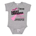 thumbnail image 1 of Inktastic I Love My Great Grandma- Breast Cancer Awareness- Hope, Support, Love Boys or Girls Baby Bodysuit, 1 of 5