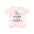 thumbnail image 1 of Inktastic I Love My Great Grandma Cute Elephants in Night Sky Boys or Girls Toddler T-Shirt, 1 of 5