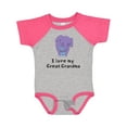 thumbnail image 1 of Inktastic I Love My Great Grandma Elephant Boys Baby Bodysuit, 1 of 5