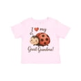 thumbnail image 1 of Inktastic I Love My Great Grandma Ladybug Boys or Girls Toddler T-Shirt, 1 of 5
