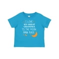 thumbnail image 1 of Inktastic I Love My Great Grandma to the Moon and Back Boys or Girls Baby T-Shirt, 1 of 5