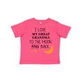thumbnail image 1 of Inktastic I Love My Great Grandma to the Moon and Back Boys or Girls Toddler T-Shirt, 1 of 5