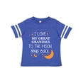 thumbnail image 1 of Inktastic I Love My Great Grandma to the Moon and Back Boys or Girls Toddler T-Shirt, 1 of 5