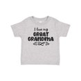 thumbnail image 1 of Inktastic I Love My Great Grandma with Hearts Boys or Girls Toddler T-Shirt, 1 of 5