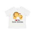 thumbnail image 1 of Inktastic I Love My Great Grandpa Boys or Girls Toddler T-Shirt, 1 of 5