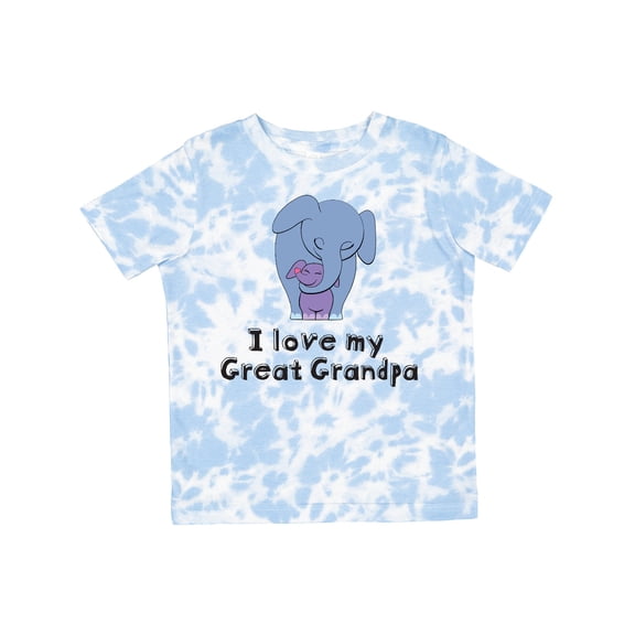 Inktastic I Love My Great Grandpa Elephant Boys or Girls Toddler T-Shirt