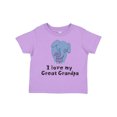 thumbnail image 1 of Inktastic I Love My Great Grandpa Elephant Boys or Girls Toddler T-Shirt, 1 of 5