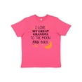 thumbnail image 1 of Inktastic I Love My Great Grandpa To The Moon and Back Youth T-Shirt, 1 of 5