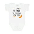 thumbnail image 1 of Inktastic I Love My Great Grandpa to the Moon and Back Boys or Girls Baby Bodysuit, 1 of 5