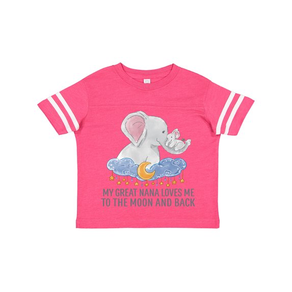 Inktastic I Love My Great Nana Elephant Family Boys or Girls Toddler T-Shirt