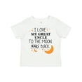 thumbnail image 1 of Inktastic I Love My Great Uncle To The Moon and Back Boys or Girls Toddler T-Shirt, 1 of 5