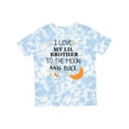 thumbnail image 1 of Inktastic I Love My Lil Brother to the Moon and Back Boys or Girls Toddler T-Shirt, 1 of 5