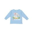 thumbnail image 1 of Inktastic I Love My Little Brother Elephant Family with Flowers Boys or Girls Long Sleeve Toddler T-Shirt, 1 of 5