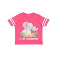 thumbnail image 1 of Inktastic I Love My Little Brother Elephant Family with Flowers Boys or Girls Toddler T-Shirt, 1 of 5