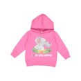 thumbnail image 1 of Inktastic I Love My Little Brother Elephant Family with Flowers Toddler Hoodie, 1 of 4