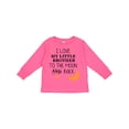 thumbnail image 1 of Inktastic I Love My Little Brother to the Moon and Back Boys or Girls Long Sleeve Toddler T-Shirt, 1 of 5