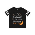 thumbnail image 1 of Inktastic I Love My Little Brother to the Moon and Back Boys or Girls Toddler T-Shirt, 1 of 5